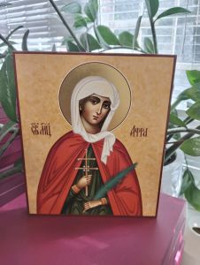 Рукописная икона Афра Аугсбургская