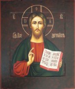 Рукописная икона Спас Вседержитель 70