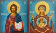 Венчальная пара Знамение и Спас Вседержитель