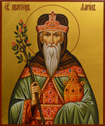 Рукописная икона Аарон Первосвященник